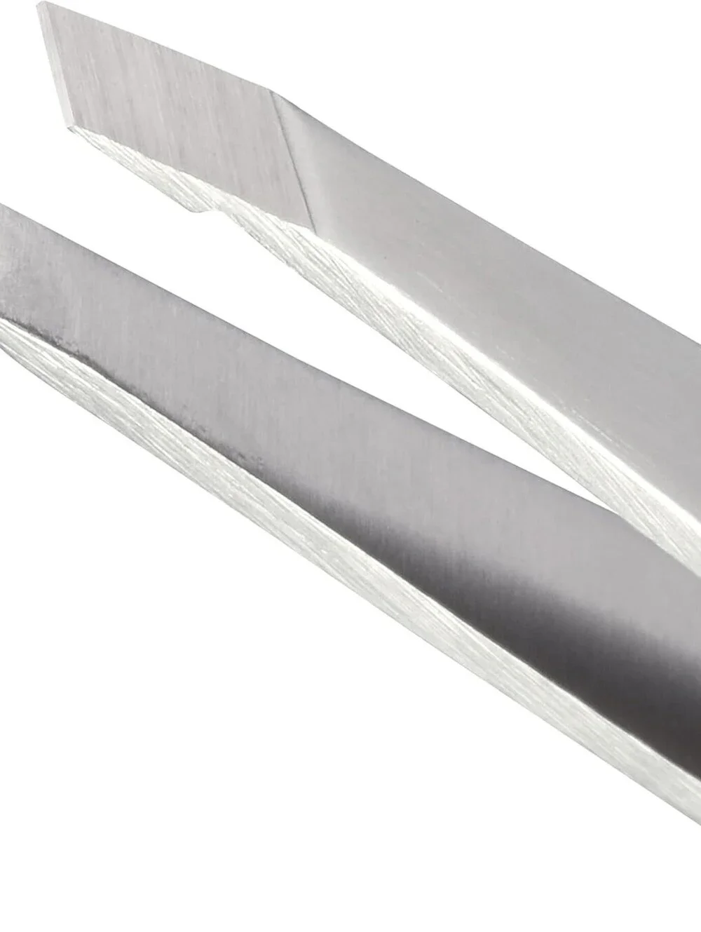 Used One time0 Tweezerman Stainless Steel Slant Tweezer for Eyebrows Silver
